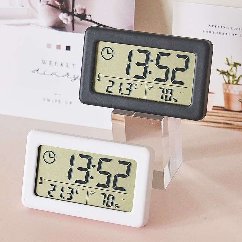 Digital Hygrometer Probe - Mini Dijital Saat Elektronik Termometre Higrometre