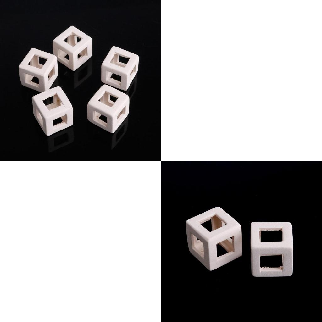 Hide Cave Ceramic - Akvaryum Dekorasyon Kübik Mağara Seramik Barınaklar