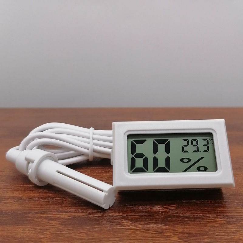 Digital Hygrometer Probe - 10 adet Gömülü Sıcaklık ve Nem