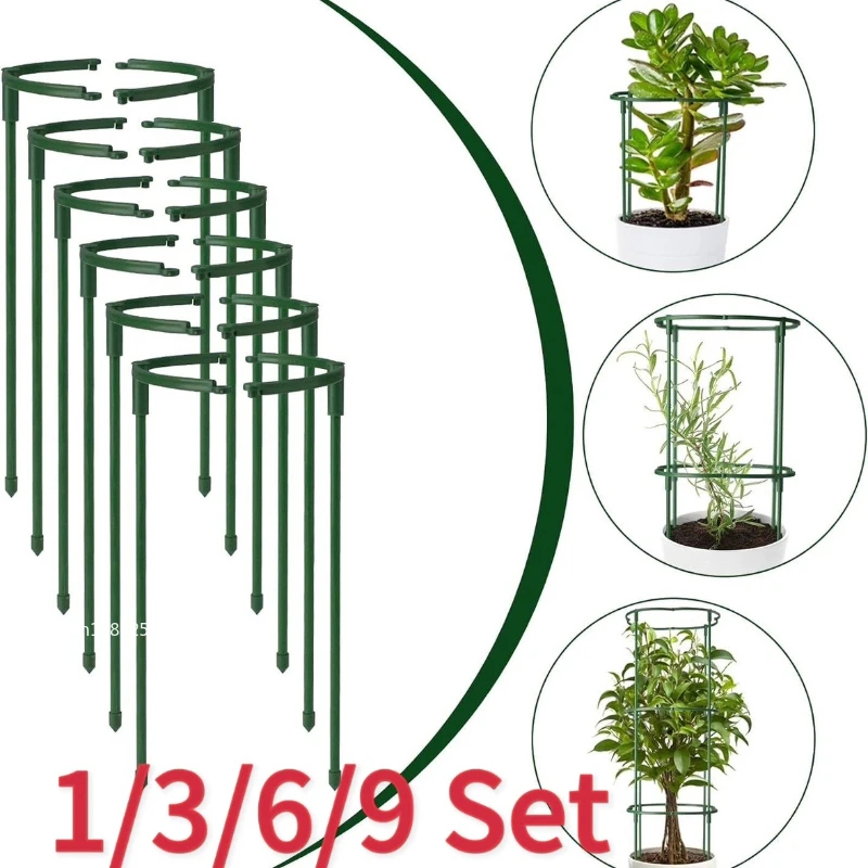 Vine Climbing Plastic - 1-9 set Plastik Bitki Destek Çubuğu