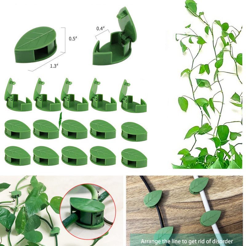 Vine Climbing Plastic - Görünmez Bitki Tırmanma Duvarı Armatürü Rattan