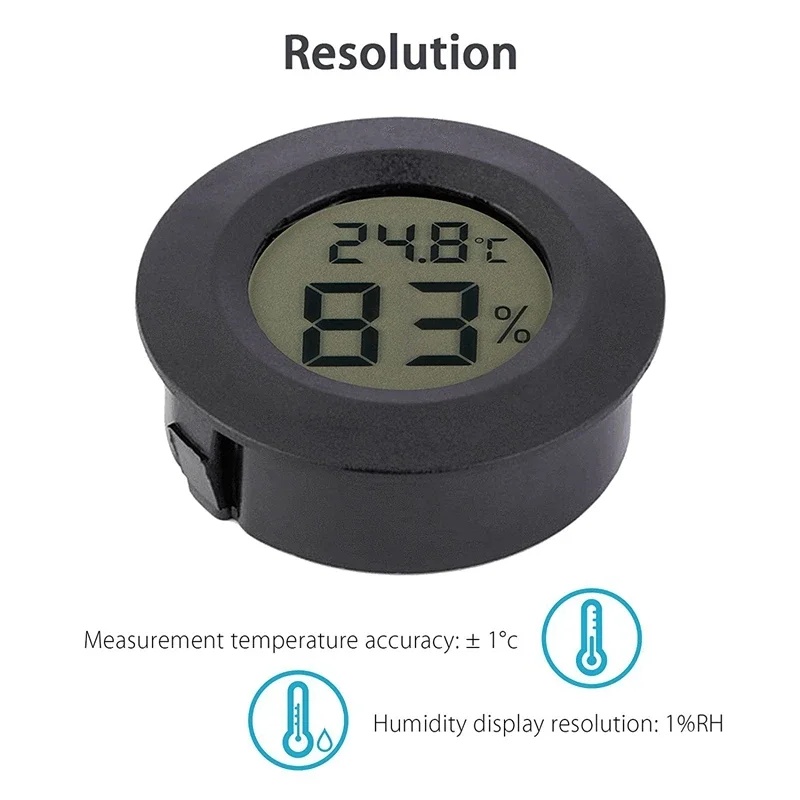 Yüksek Hassasiyetli Sürüngen A - Digital Hygrometer Probe incelemesi ve fiyatı
