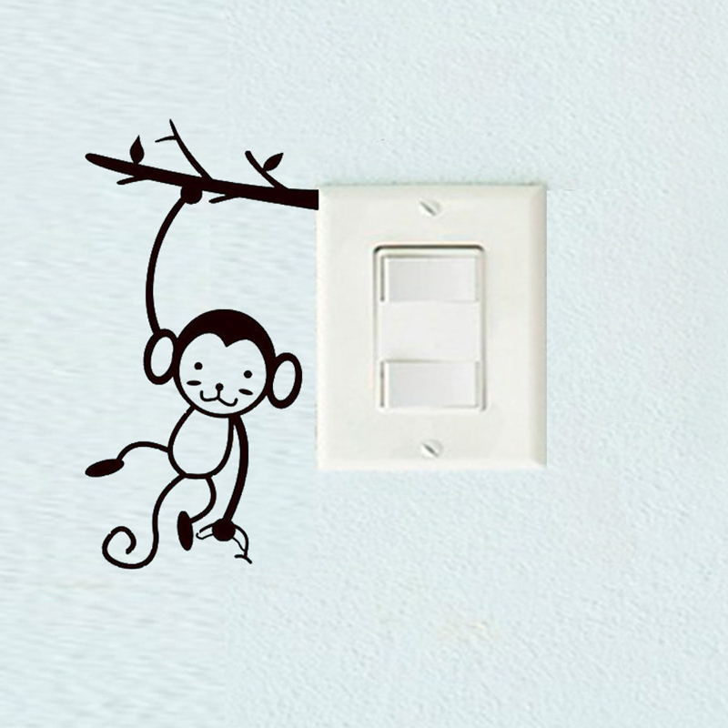 Siyah sevimli maymun asılı ağa - Pvc Panel Background incelemesi ve fiyatı