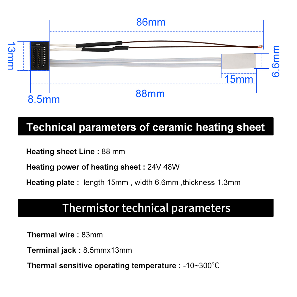 Bambu Lab Hotend V2.0 V3.0 Kit - Ceramic Heat Emitter incelemesi ve fiyatı