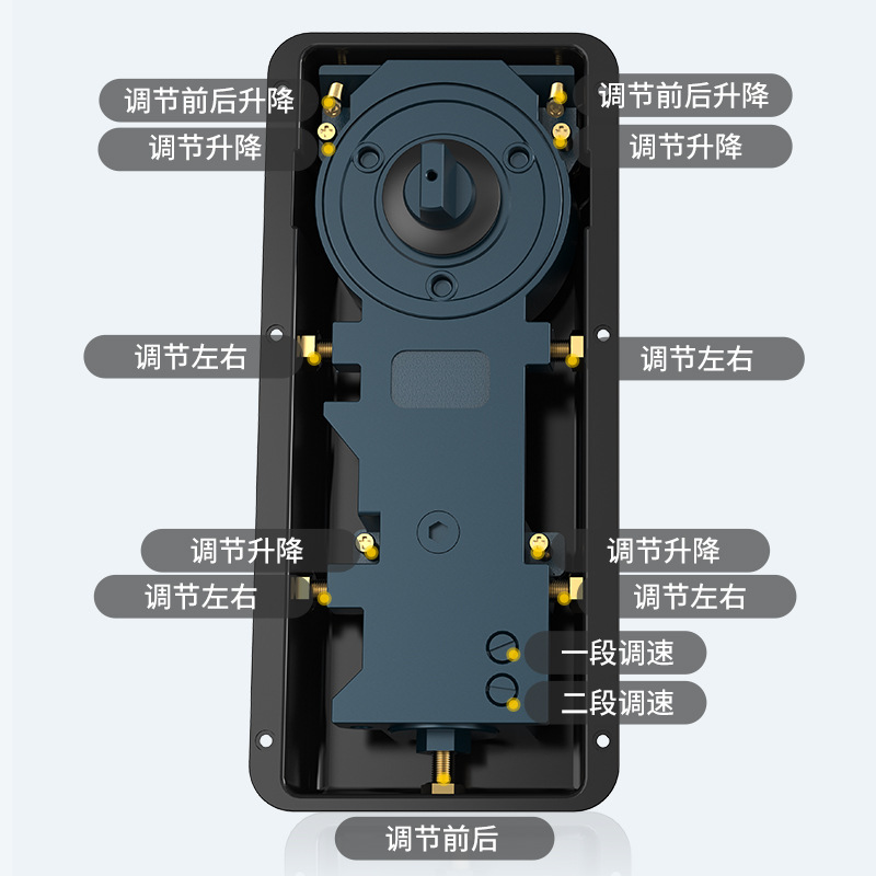 Cam Kapı Zemin Yaylı Menteşe 2 - Glass Door Hinge incelemesi ve fiyatı
